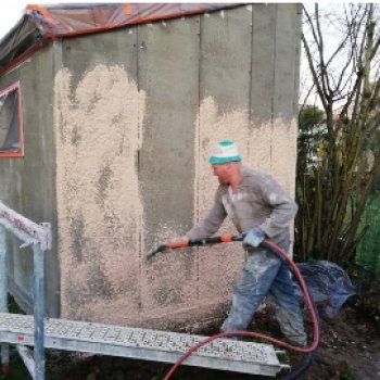 Abri de jardin Béton Enduit 4